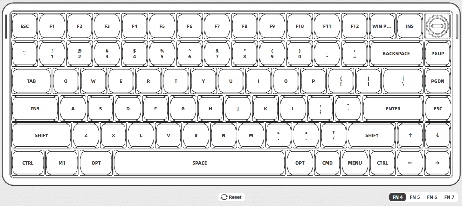 Nuphy Air75 V3  - Layer 1